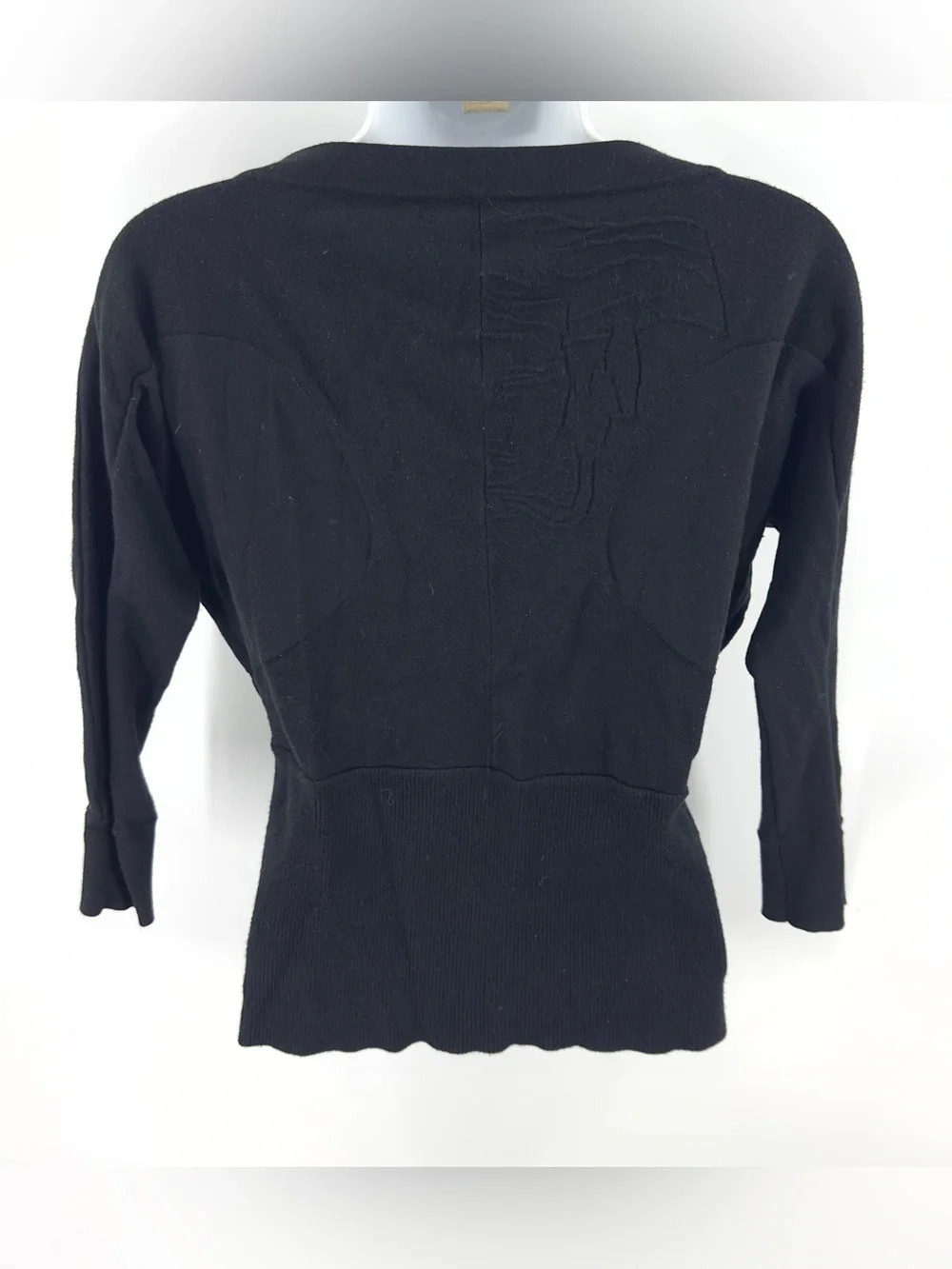 Gianni Versace Sweater Top Womens Size 44 US Large Medusa Luxury Stretch Dolman